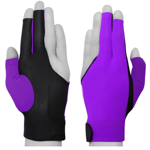2026 Comfortable And Stretchable Snooker Cue <b>Gloves</b> Custom 3-Finger Durable Non-Slip Breathable Snooker <b>Gloves</b> - Product Image 5