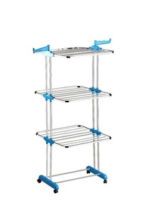 Égouttoir à vaisselle pliable en acier inoxydable pour évier, support de rangement pour ustensiles de cuisine et assiettes, avec drainage pour comptoir - Product Image 1