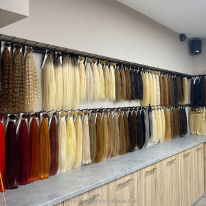 แท่นโชว์วิกผมอะคริลิคใสแบบสองด้านทันสมัยสำหรับร้านทำผม - Product Image 6
