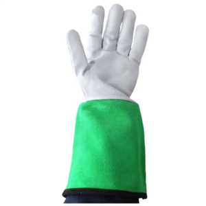Guantes de Soldadura TIG de Alto Rendimiento, Duraderos, Resistentes a Cortes e Impactos, de Piel de Cabra y Vacuno, con Puño de Seguridad, 7 oz, Nivel de Impacto 2 - Product Image 1