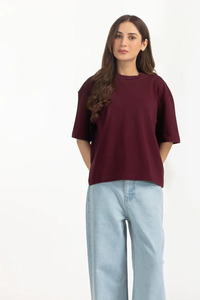 Nueva Llegada: Camisetas Oversize de Algodón Egipcio de Manga Corta con Bordado y Estampado Personalizado para Mujer, Tallas Grandes, Ideales para Fitness - Product Image 1