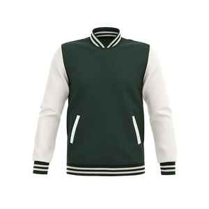 Veste bomber d'hiver pour homme de qualité supérieure, personnalisée, 100% polyester, doublure en laine, style hip hop imprimé - Product Image 5