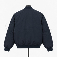 Blouson Bomber Classique Homme Personnalisé avec Fermeture Éclair, Col et Poignets Côtelés, Style Streetwear – Fabricant et Fournisseur OEM en Gros