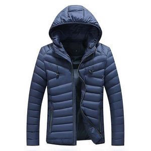 Premium Quality Solid Custom Winter Warm Puffer <b>Jacket</b> Men With Detachable Sleeves Zipper Unisex Down Coats Puffer <b>Jackets</b> - Product Image 6