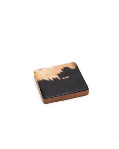 Colección de Posavasos de Cuerno Rústicos y Elegantes, Posavasos de Cuerno Naturales Hechos a Mano para Regalos, Posavasos de Cuerno con Estilo para Decoración de Comedor, Premium B - Product Image 1