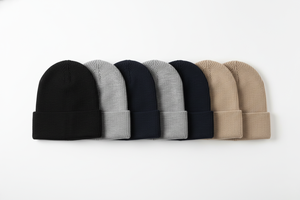 Plain Knit Beanie Warm Winter <b>Hat</b> Casual Soft <b>Cap</b> Ribbed Knit Beanie Warm Thick Winter <b>Hat</b> Unisex Style - Product Image 4