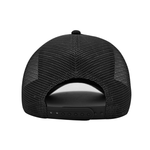 High Quality Custom Logo Embroidery 5 Panel Sports Casual Mesh Baseball Cap Gorras Blank Suede Trucker <b>Hat</b> for Men Women - Product Image 4