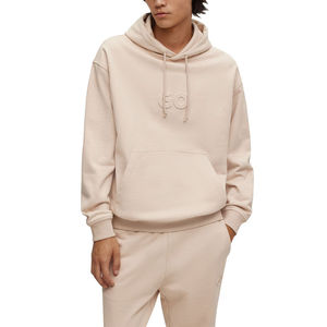 Sudadera con Capucha Extra Grande para Hombre, de Algodón French Terry, con Logotipo Personalizado en Relieve, Diseño Informal y Moderno para Otoño e Invierno - Product Image 1