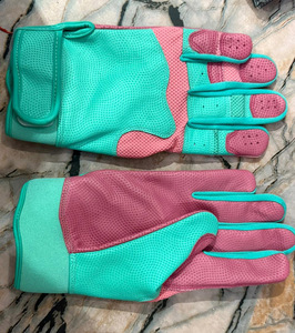 Guantes de bateo de béisbol en diferentes colores, tamaño ajustable, equipo deportivo, mejor material, guantes de bateo de béisbol para entrenamiento. - Product Image 4