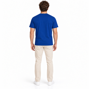 Camiseta de Color Sólido, 180 GSM, Algodón Peinado, Impresión DTG, Corte Holgado, Manga Corta, Estilo Minimalista, Ropa Casual de Moda Urbana - Product Image 2