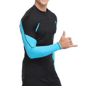 Dernier design de rashguard MMA pour homme, manches courtes, séchage rapide, antibactérien, spandex/nylon, taille adulte, personnalisable OEM - Product Image 5