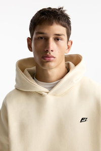 Sweat à capuche unisexe surdimensionné personnalisé OEM pour homme, style zippé, thermique, respirant, en molleton 100 % coton teint uni - Product Image 2