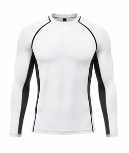 Maillot de bain anti-UV respirant et écologique pour garçons, manches longues, col rond, séchage rapide, en spandex de haute qualité, 180g, imprimé numérique - Product Image 2