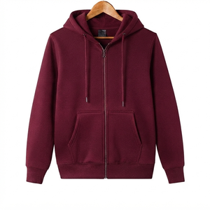 hoodies men men's High Quality Men's Hoodies Full <b>Zip</b> up Custom Print logo Hoodie for Man and WomenTrendy new product-Street - Product Image 2