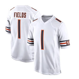 เสื้อฟุตบอลอเมริกันสำหรับผู้ชาย ผลิตในปากีสถาน ผ้าโพลีเอสเตอร์ 100% ระบายอากาศได้ดี แขนสั้น คอวี ปรับแต่งได้ Redex Sports - Product Image 5