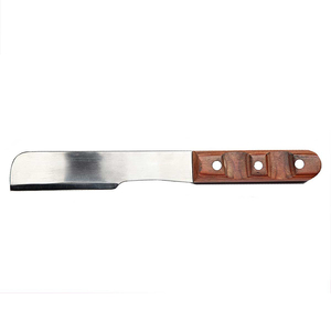 Couteau à cire dentaire, spatule à porcelaine, outil de modelage et de sculpture en laboratoire à manche en bois et acier inoxydable - Product Image 6