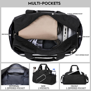 Bolsa de gimnasio de alta capacidad con acolchado cómodo, fiable para almacenamiento de equipos de entrenamiento profesional para deportes - Product Image 2