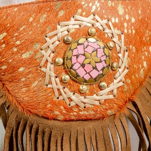 Mayorista Vintage Estilo Bohemio Señoras Monedero de Cuero Cartera de Invierno Tarjeta de Crédito Titular Embrague con Cinturón - Product Image 5