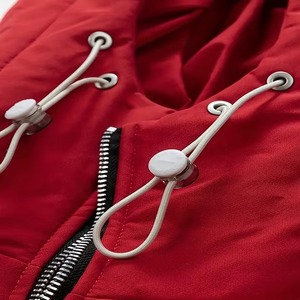 Factory Price Men's <b>Plus</b> <b>Size</b> Canvas Zipper Hooded Puffer <b>Jacket</b> Breathable <b>Waterproof</b> Lightweight Customized Design Printing - Product Image 6