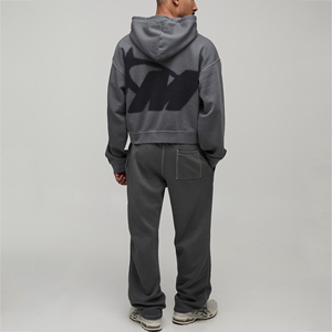 Custom Printed Mens Tracksuit Polyester Cotton Casual Hoodie <b>Jogger</b> <b>Set</b> DTF Logo Personalized Two Piece <b>Matching</b> Outfit Clothing - Product Image 2