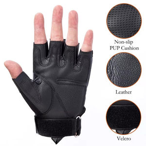 Guantes Tácticos de Cuero de Alta Calidad para Montar a Caballo, Senderismo, Entrenamiento, Caza, Antideslizantes, para Deportes al Aire Libre, de Pakistán - Product Image 4