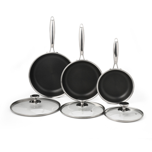 Juego de Woks Antiadherentes Diseñados para Cocinas Modernas con Superficie de Fácil Limpieza, Base Resistente, Asas Cómodas y Cocción Rápida - Product Image 5