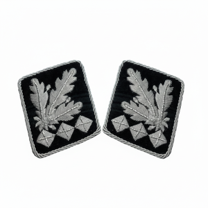 Insignes de luxe en fil métallique pour col de chemise, style Oberstgruppenführer, pour uniforme de cérémonie - Product Image 2
