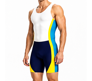 Combinaison de natation légère et personnalisée pour l'été, imprimée style hip-hop, pour équipes universitaires de rame, séchage rapide - Product Image 4