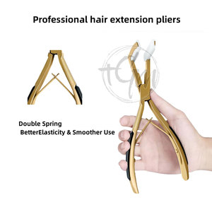 Kit de herramientas duraderas para extensiones de cabello, alicates profesionales, aguja, gancho, bucle y cuentas para servicio de extensiones de cabello en salón. - Product Image 2