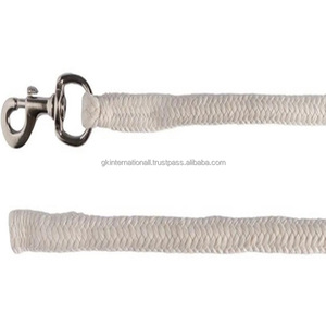Cómoda cuerda de plomo de caballo de algodón natural con gancho de presión de latón resistente pedido al por mayor aceptado - Product Image 6