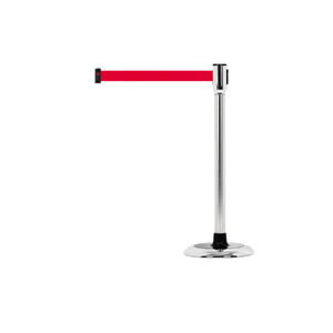 Barrera de Control de Filas de Alta Resistencia con Estructura de Gancho y Correa Universalmente Compatible, Excelente Función de Desaceleración y Longitud Ajustable - Product Image 1