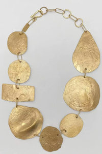 <b>Antique</b> <b>Brass</b> Polished Traditional Pendant Necklaces with Customizable Logo Design Trendy Engagement for Necklace - Product Image 4