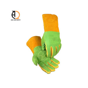 ถุงมือเชื่อม ถุงมือหนังทนความร้อน ถุงมือทำงานที่ทนทาน - Product Image 2