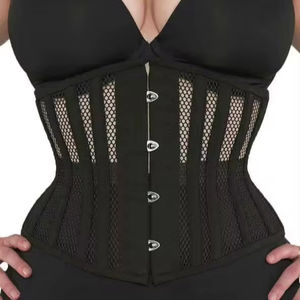 Corsets Vintage pour Femmes, Sexy, Sculptants, Respirants, Modernes, en Brocart, pour Grandes Tailles - Product Image 1