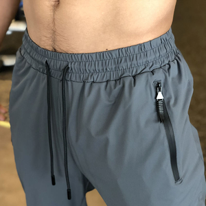 Top quality Factory wear 100% cotton Spandex Drawstring hot selling Waist <b>Slim</b> Fit Sports <b>Jogger</b> Pants for Men - Product Image 2