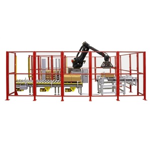 Vente flash - Machine de palettisation robotisée automatique - Système de palettisation robotisée industrielle à haute vitesse pour cartons, sacs et boîtes - Product Image 1