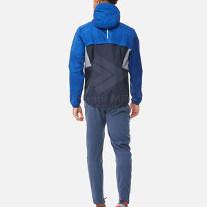 Ensemble veste et pantalon coupe-vent léger, respirant et écologique pour la course à pied et l'entraînement en plein air - Product Image 2
