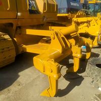 Bulldozer Caterpillar D7G d'occasion, ripper arrière en option, dozer à chenilles moyen D7G D6D D8K pour la construction