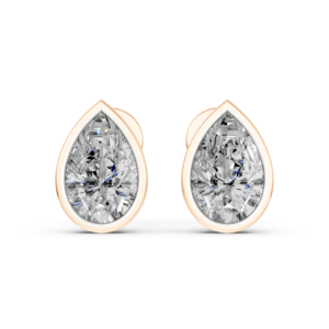 Pendientes de Oro Sólido de 10K, 14K, 9K y 18K con Gemas de Laboratorio de 10 Quilates, Certificados por IGI, RJC, ODM, OEM, Fabricante de Joyería Fina Ética EA502326 - Product Image 2