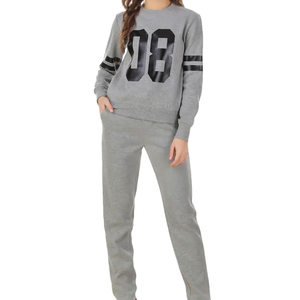 Conjunto Deportivo Casual de Invierno para Mujer, Transpirable, de Secado Rápido, con Estampado Único, Talla Grande - Product Image 1