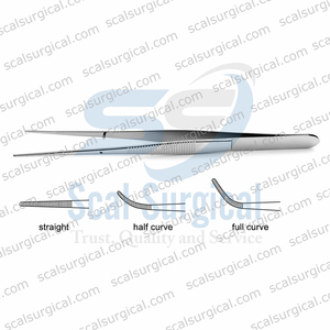 Iris Thumb Forceps Delicate Tip Stainless Steel Surgical Instrument Precision Tissue Forceps - Product Image 6