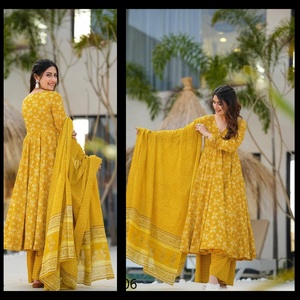 Nuevo Conjunto de Salwar Kameez de Diseñador de 3 Piezas con Estampado Hermoso y Dupatta, Muselina Pura con Estampado Digital, Ropa Formal para el Trabajo - Product Image 2