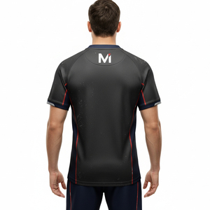 ชุดรักบี้แบบซับลิเมชั่นพร้อมโลโก้สั่งทำ กางเกงขาสั้นแห้งเร็ว ป้องกันรังสียูวี ชุดประสิทธิภาพสูง ผู้ผลิตมืออาชีพ ชุดยูนิฟอร์มรักบี้สำหรับทีม - Product Image 3