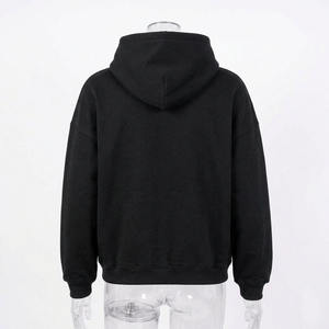 Sweat à capuche de luxe 500 GSM pour homme, coupe ample personnalisée, épaules tombantes, sweat-shirt vierge en molleton de coton épais de haute qualité - Product Image 5