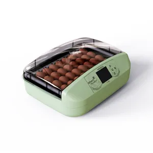 HHD Brand Fully Automatic Digital Egg Incubator G32A High Quality PP PC Quail Duck Farming Home Use Motor Fan Controlled