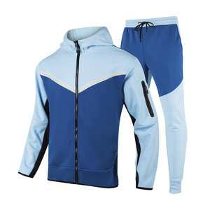 Comfortable Breathable Zipper Polyester Cotton <b>Tracksuits</b> From Pakistan New Soft <b>Tracksuits</b> Set Sports Zipper <b>Plain</b> <b>Tracksuit</b> - Product Image 1