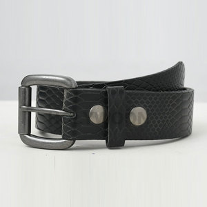 Ceinture en cuir véritable sur mesure de marque pour homme, ceinture en cuir de vachette simple et élégante pour homme, ceinture de mode masculine - Product Image 5