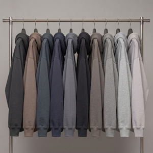 Service OEM, sweats à capuche de luxe personnalisés pour hommes, 100% coton, poids lourd, impression personnalisée, sweats à capuche surdimensionnés de style streetwear pour hommes - Product Image 6