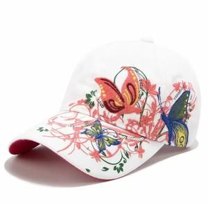 Casquette de baseball unisexe en polyester avec motif papillon imprimé par transfert thermique, style hip-hop, réglable pour toutes les saisons, usage décontracté - Product Image 3