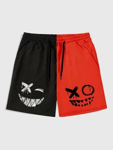 กางเกงขาสั้นซับลิเมชั่นคุณภาพพรีเมียม รับผลิตตามแบบ OEM พร้อมพิมพ์ลายตามสั่ง กางเกงขาสั้นลำลองสำหรับผู้ชายและผู้หญิง - Product Image 4